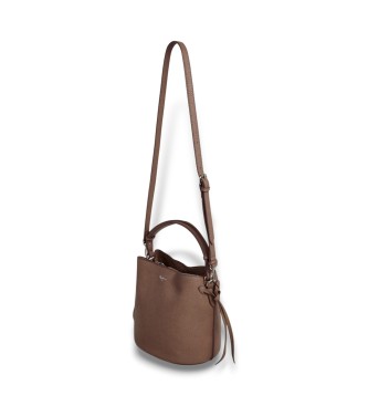 Pepe Jeans Taylor brun hndtaske