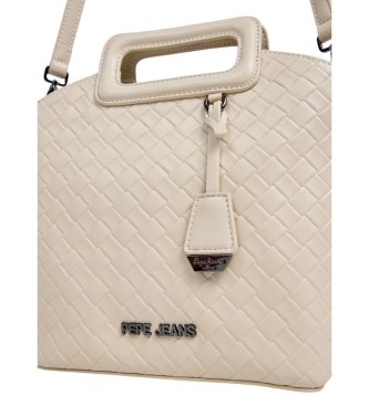 Pepe Jeans Bolso Teagan blanco crema