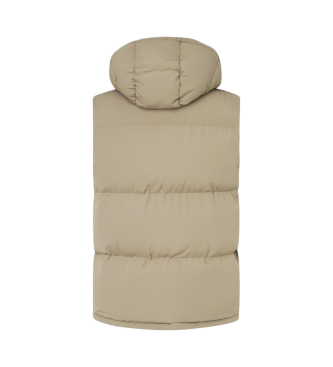 Pepe Jeans Gilet orsacchiotto beige