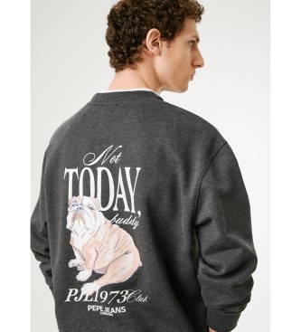 Pepe Jeans Sudadera Terry Crew gris