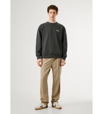 Pepe Jeans Sudadera Terry Crew gris