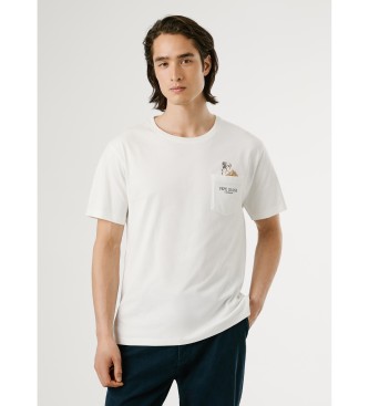 Pepe Jeans Thansen T-shirt vit