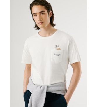 Pepe Jeans Thansen T-shirt vit