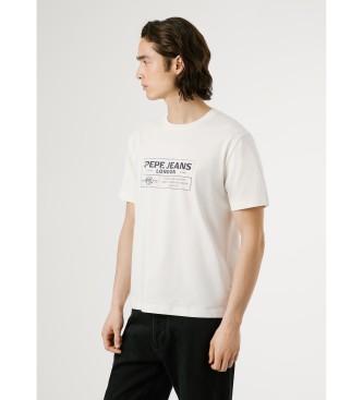 Pepe Jeans Maglietta bianca Tharky
