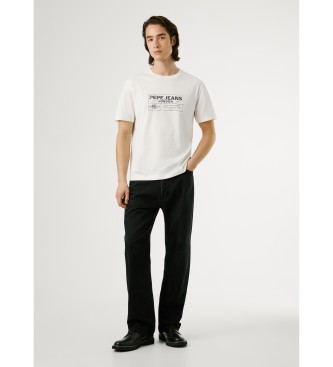 Pepe Jeans Maglietta bianca Tharky
