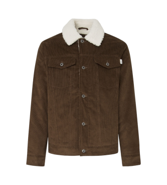 Pepe Jeans Braune Thris-Jacke