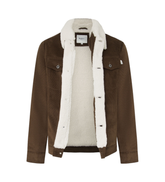 Pepe Jeans Brun Thris Jacket