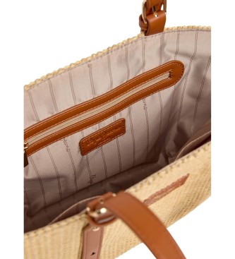 Pepe Jeans Trudy beige shopper bag