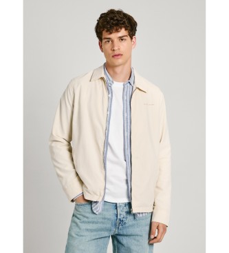 Pepe Jeans Casaco Truro Branco Ecru