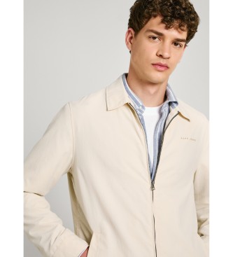 Pepe Jeans Casaco Truro Branco Ecru