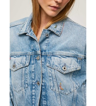 TURNER RAINBOW denim jacket brand Pepe Jeans — /en