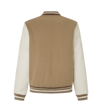 Pepe Jeans Chaqueta bomber Tustin beige