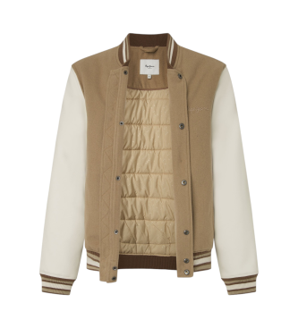 Pepe Jeans Giubbotto bomber Tustin beige