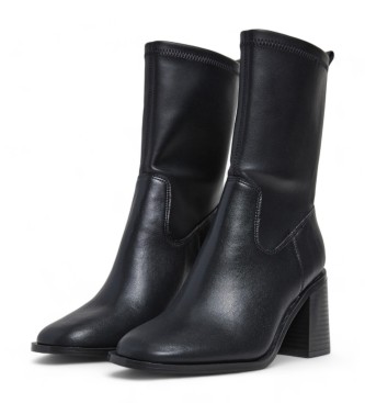 Pepe Jeans Twiggy Flex Lederstiefeletten schwarz