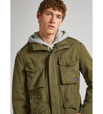 Pepe Jeans Giacca gilet verde