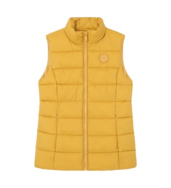 Pepe Jeans Gilet giallo Vivian