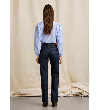 Pepe Jeans Kavbojke W11 Straight navy