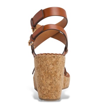Pepe Jeans Rjave sandale Wayna