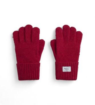 Pepe Jeans Weneba gloves maroon