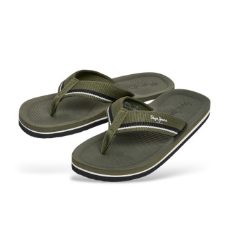 Pepe Jeans Teenslippers West Boot groen