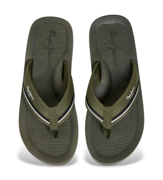 Pepe Jeans Teenslippers West Boot groen