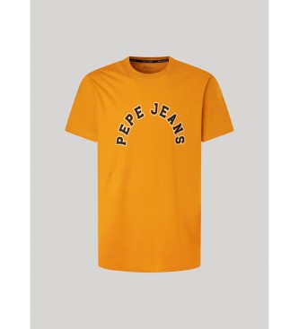 Pepe Jeans Camiseta Westend amarillo