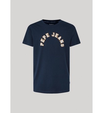 Pepe Jeans T-shirt Westend granatowy