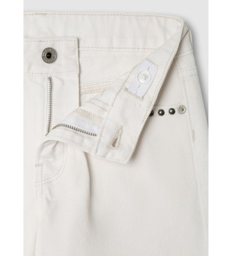 Pepe Jeans Pantaloni a gamba larga Lexy White