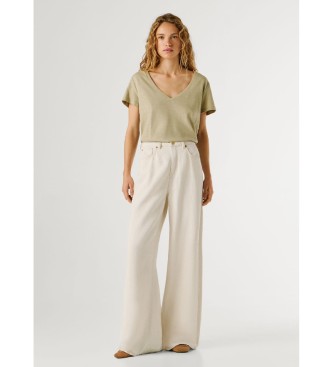 Pepe Jeans Kavbojke s širokimi nogami Uhw Jaimy blue