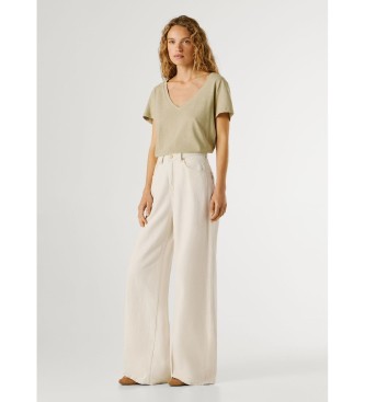 Pepe Jeans Kavbojke s širokimi nogami Uhw Jaimy blue