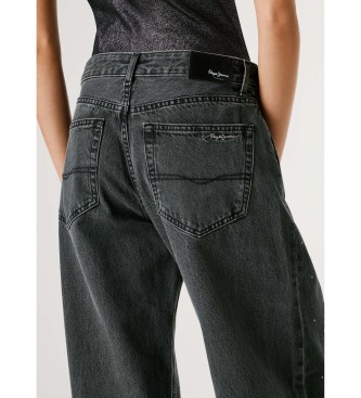 Pepe Jeans Lina sorte wide leg bukser