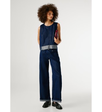 Pepe Jeans Jeans Lina Shine marinebl�