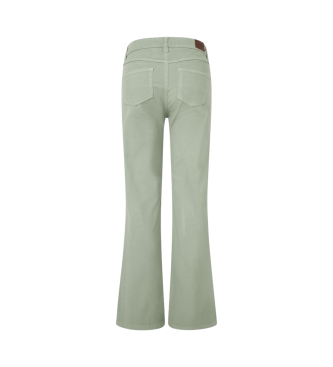 Pepe Jeans Pantaln campana Willa verde