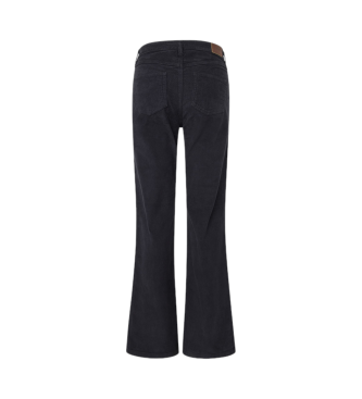 Pepe Jeans Willa broek met klokbodem zwart