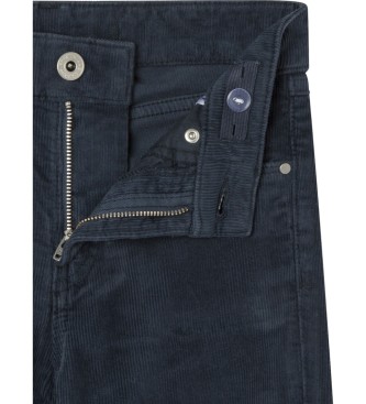 Pepe Jeans Granatowe spodnie Willa