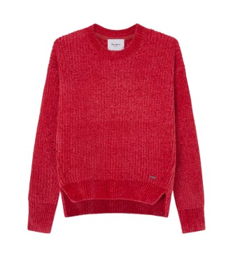 Pepe Jeans Sweter Willow czerwony