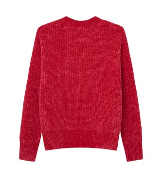 Pepe Jeans Sweter Willow czerwony