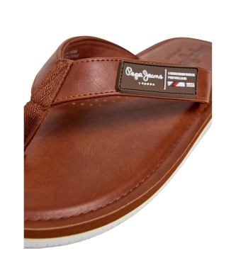 Pepe Jeans Wind Heritage Sandals brown