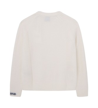 Pepe Jeans Winnie-jumper hvid