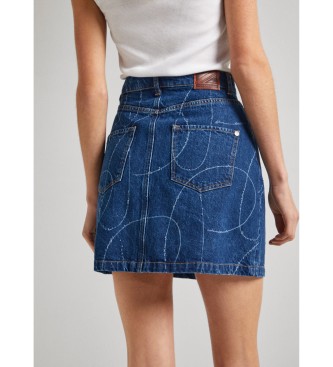 Pepe Jeans Winnie Logo skirt blue