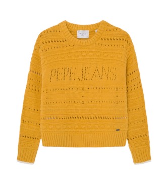 Pepe Jeans Winslet-Pullover gelb