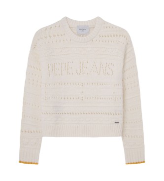 Pepe Jeans Pull Winslet blanc