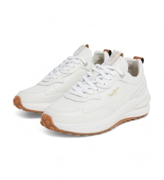 Pepe Jeans Winslow Action leather shoes white