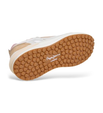 Pepe Jeans Winslow Glit Sneakers biały, brązowy