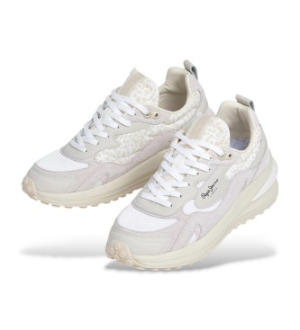 Pepe Jeans Winslow One Leder Turnschuhe Beige