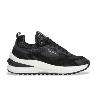 Pepe Jeans Winslow One Leder Turnschuhe schwarz