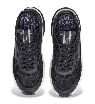 Pepe Jeans Winslow One Leder Turnschuhe schwarz
