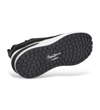 Pepe Jeans Winslow One Leder Turnschuhe schwarz