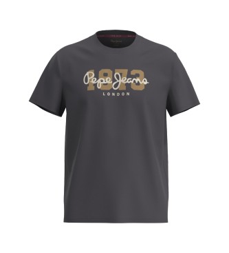 Pepe Jeans T-shirt loup gris