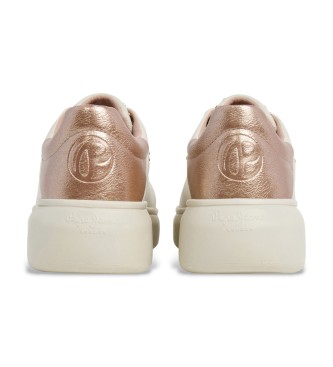 Pepe Jeans Yara Choice white sneakers